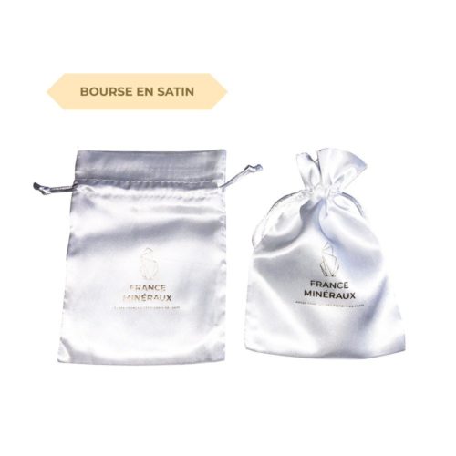 bourse en satin france minéraux