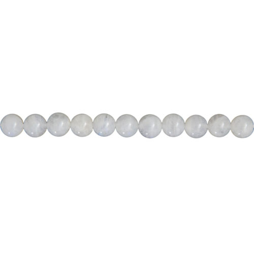 fil pierre de lune pierres boules 6mm