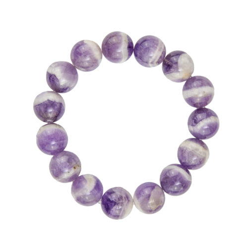 pulsera amatista piedras bolas 12mm