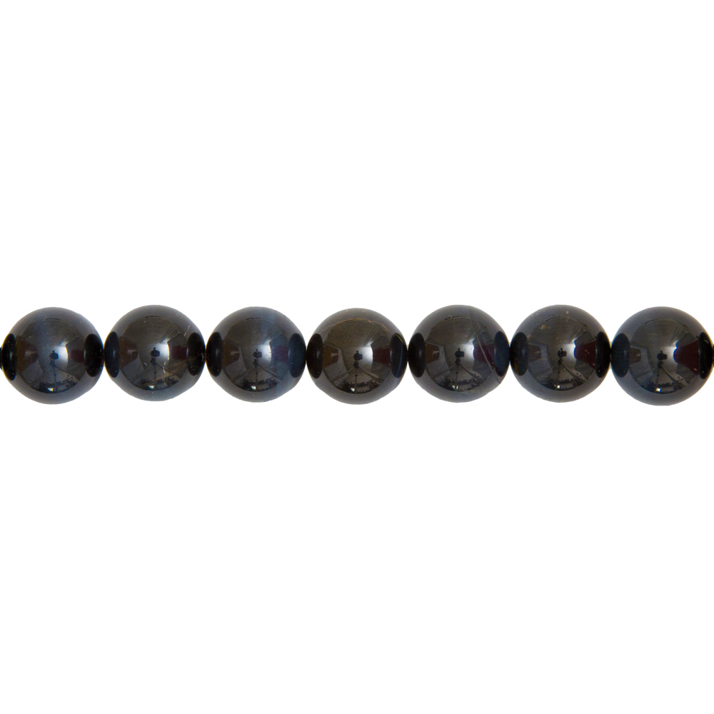 fil oeil de faucon pierres boules 14mm