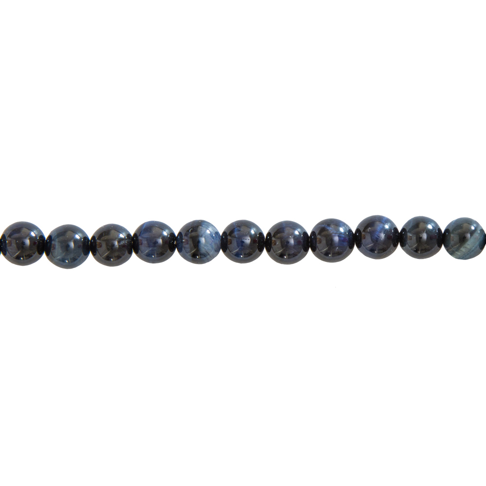 fil oeil de faucon pierres boules 6mm