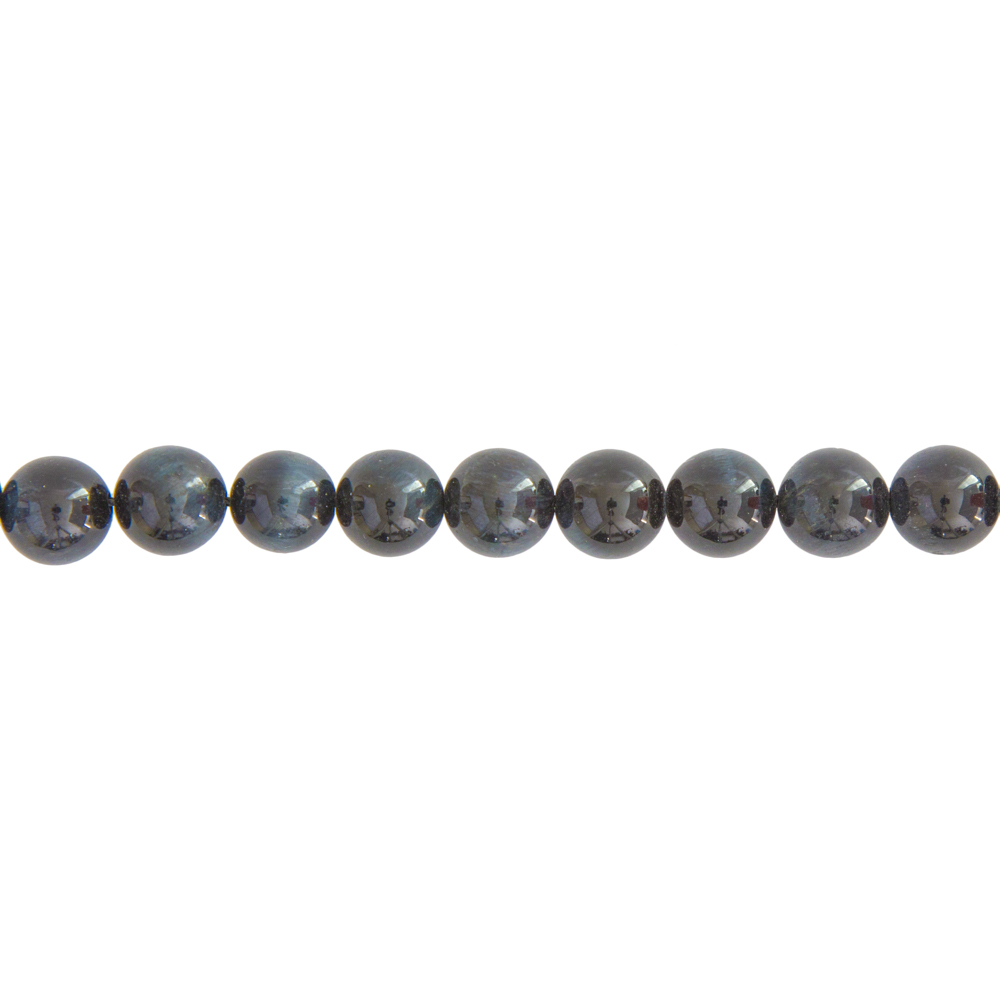 fil oeil de faucon pierres boules 10mm