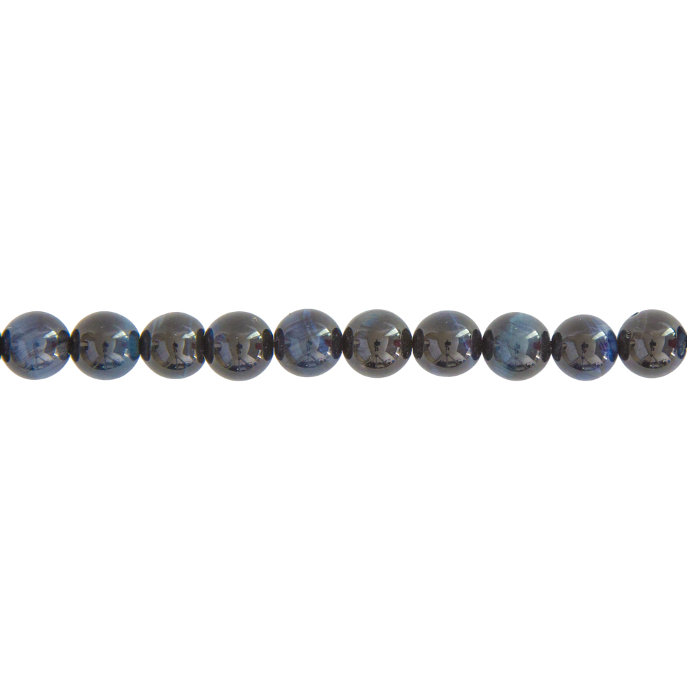 fil oeil de faucon pierres boules 8mm