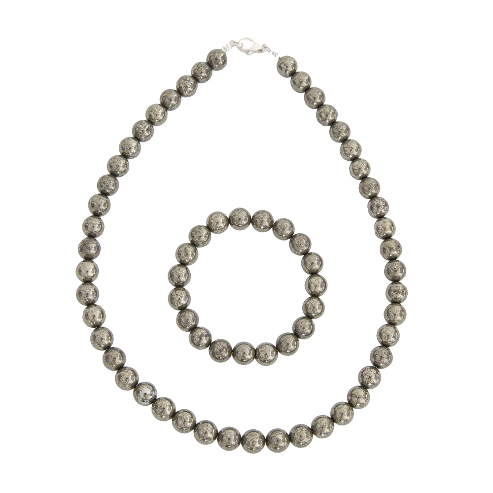 parure pyrite de fer