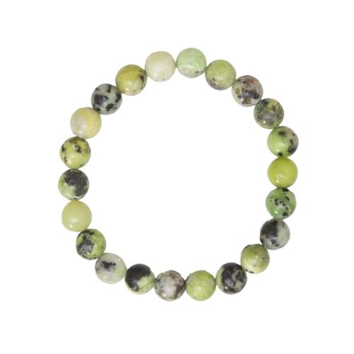 pulsera crisoprasa piedras bolas 8mm