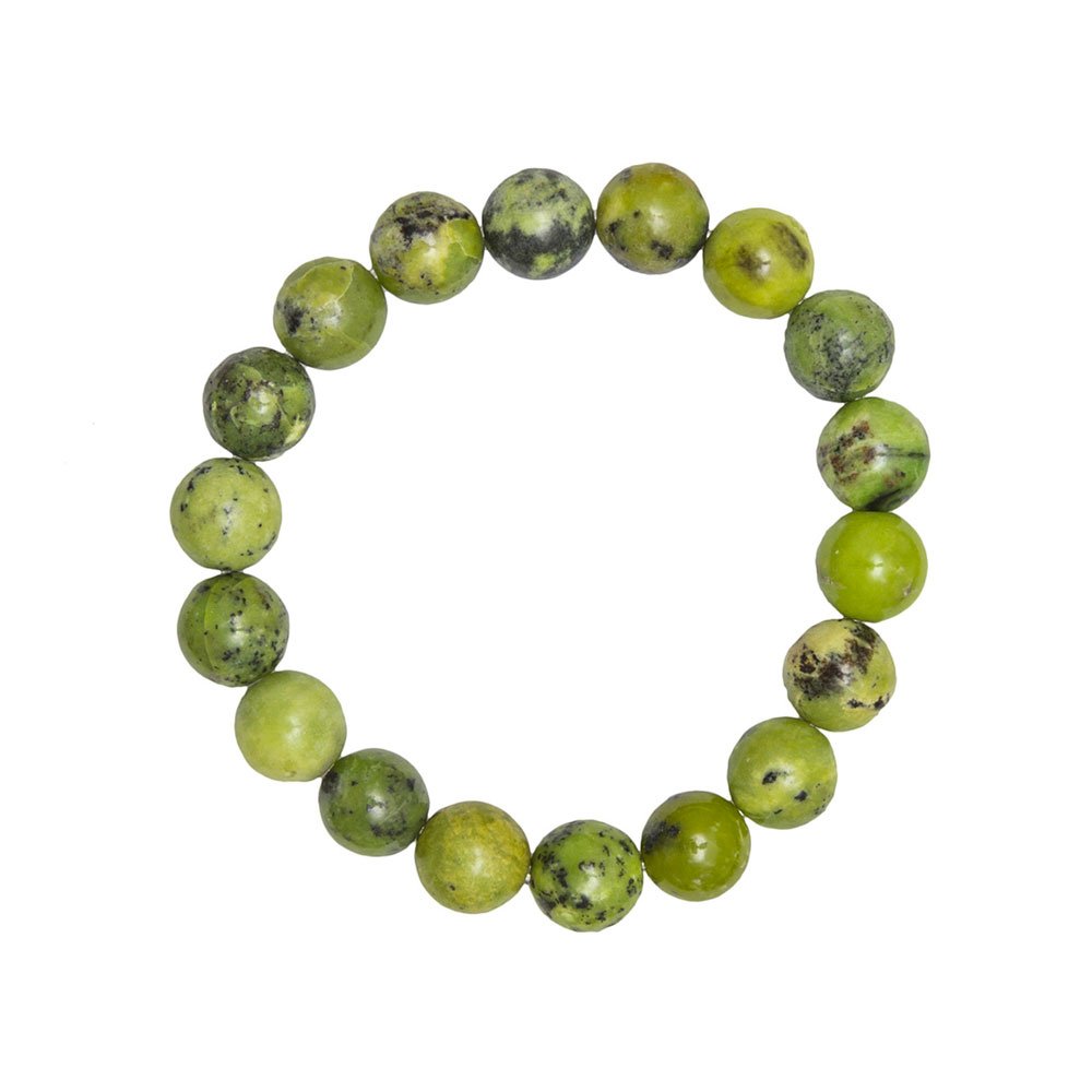 pulsera crisoprasa piedras bolas 10mm