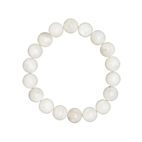 pulsera piedra de luna piedras bolas 10mm