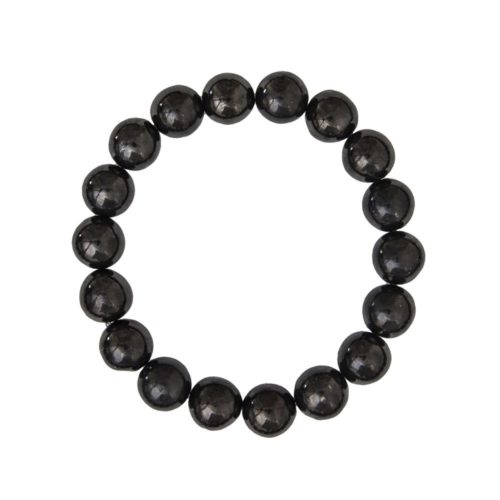 pulsera shungita piedras bolas 10mm
