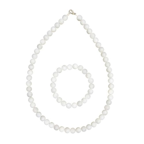 coffret pierre de lune pierres boules 8mm