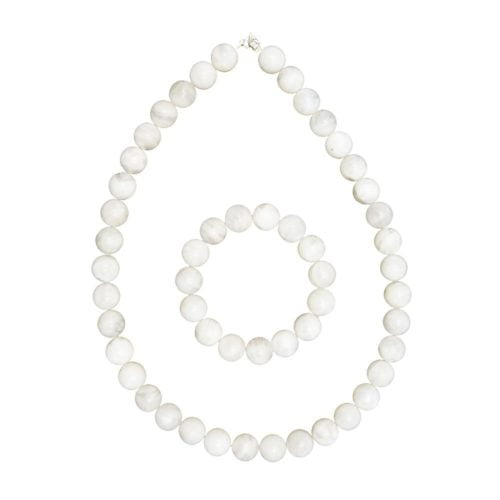 coffret pierre de lune pierres boules 12mm