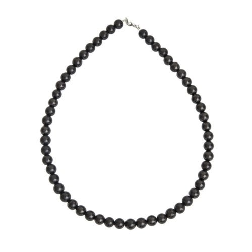 collier shungite pierres boules 8mm