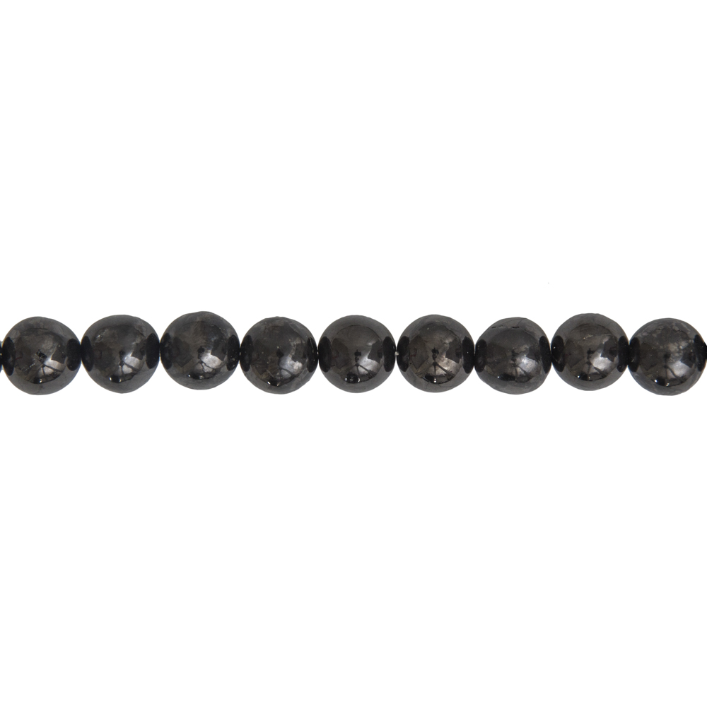 fil shungite pierres boules 10mm