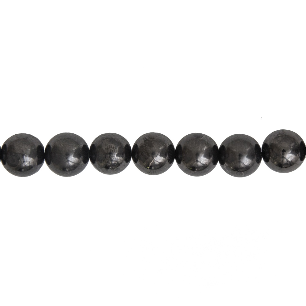 fil shungite pierres boules 14mm