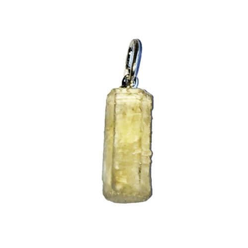 pendentif citrine pierre brute