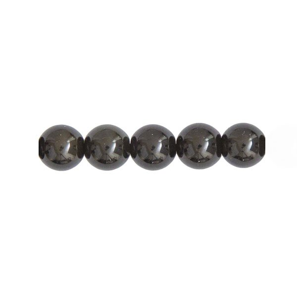 perles obsidienne noire