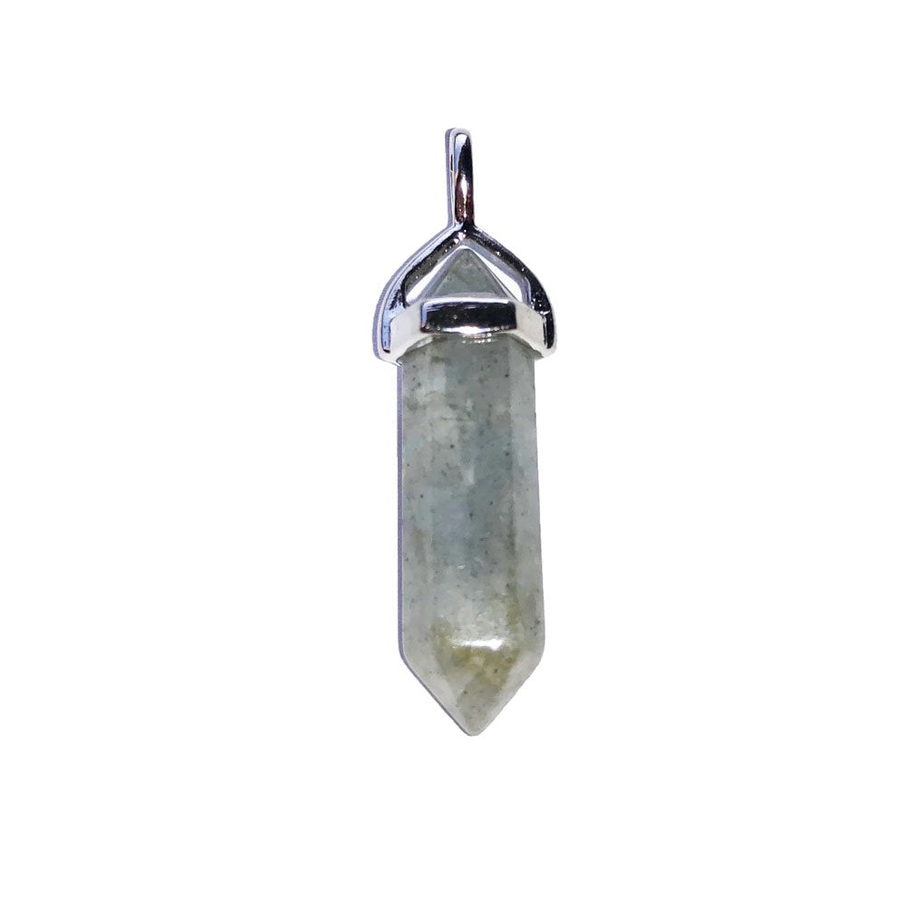 pendentif labradorite pointe
