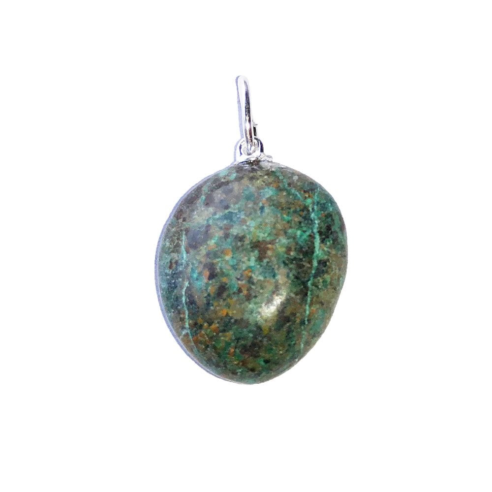 pendentif turquoise d'afrique pierre roulée