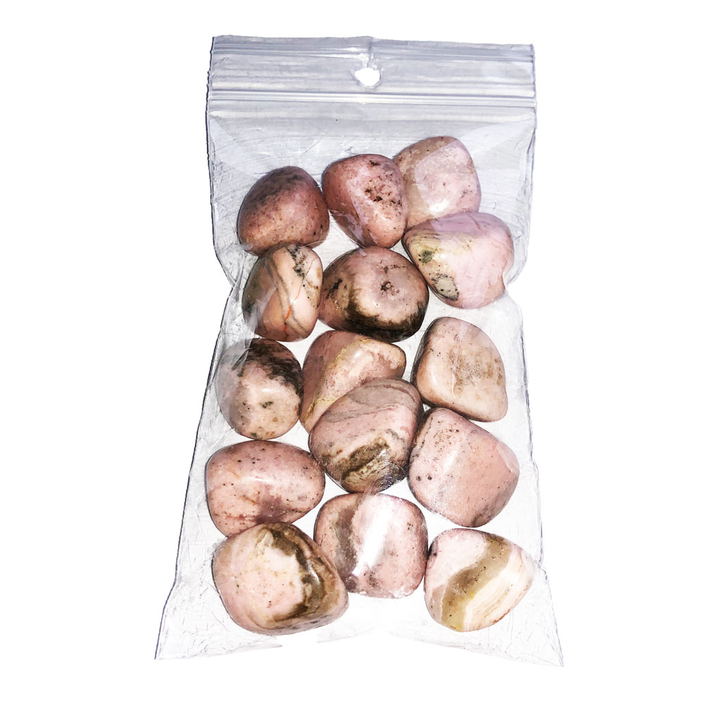 pierres roulées rhodocrosite 250grs