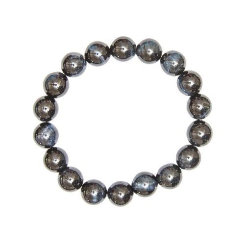 pulsera ojo de halcón piedras bolas 10mm