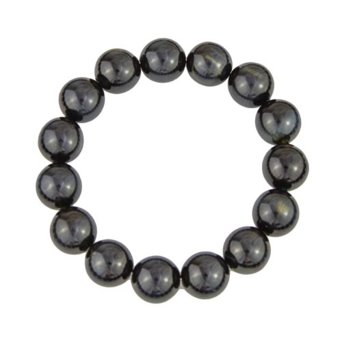 pulsera ojo de halcón piedras bolas 12mm