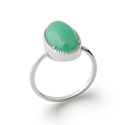 bague aventurine argent 925