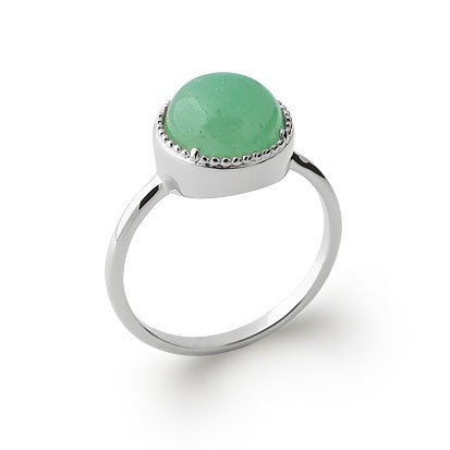 bague aventurine argent 925