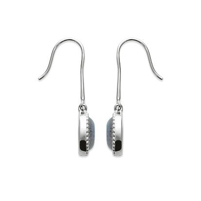 boucles d'oreilles labradorite argent 925