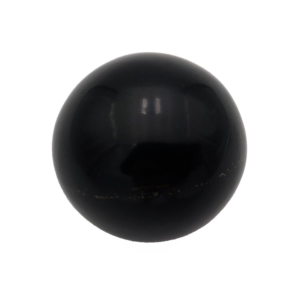 sphere agate noire