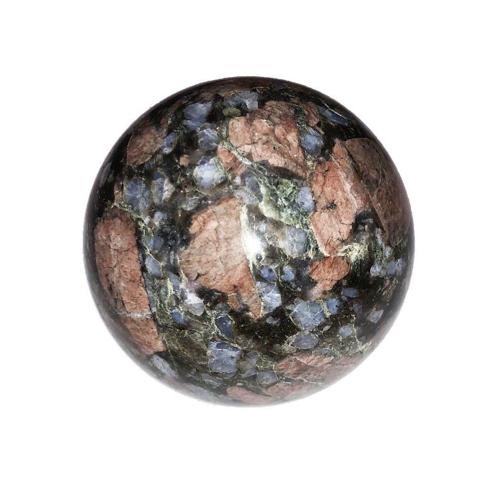 sphere opale rose et bleue