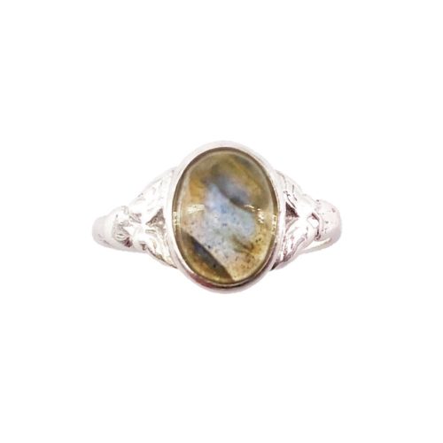bague labradorite argent