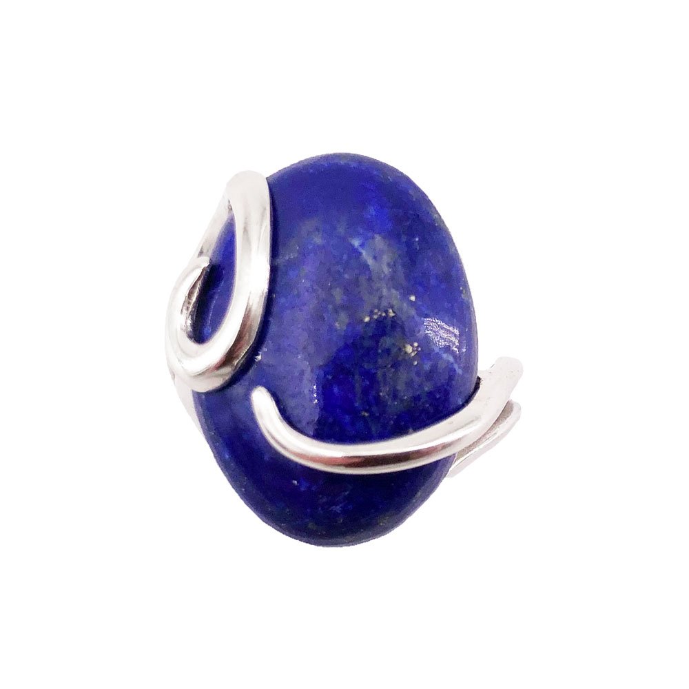 bague lapis-lazuli argent