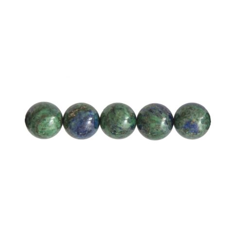perle ronde chrysocolle 14mm