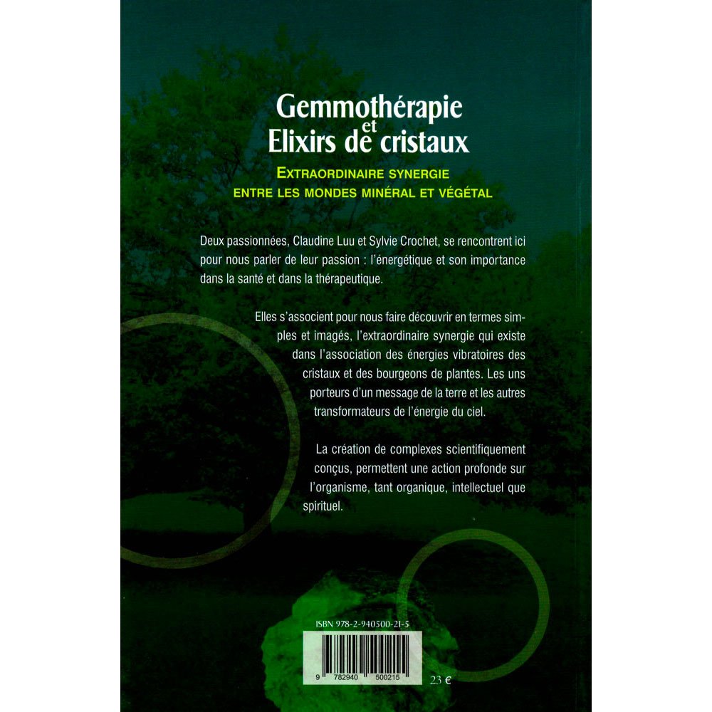 Gemmothérapie et élixirs de cristaux