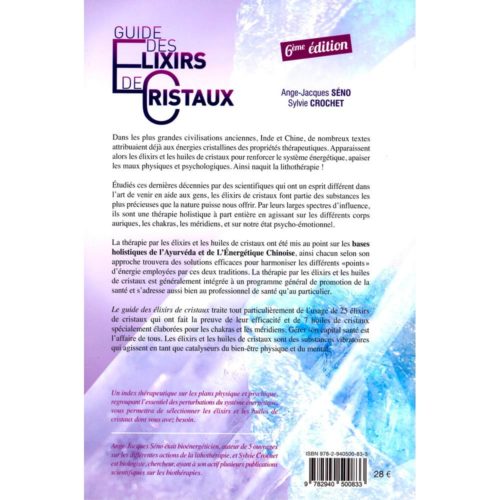 Guide des elixirs de cristaux