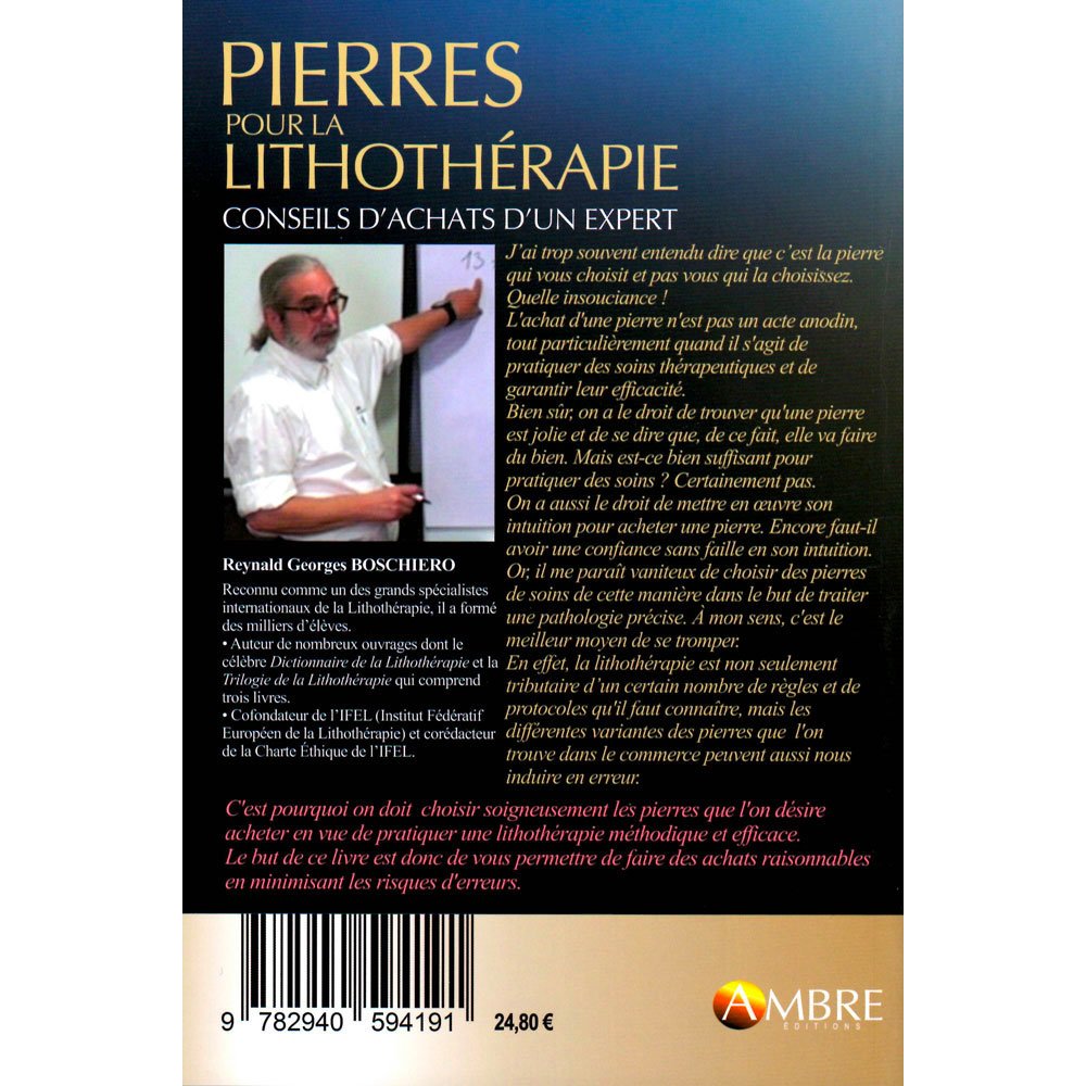 pierres pour la lithothérapie