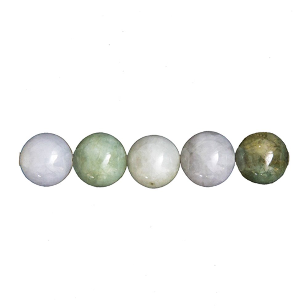 perle ronde jade de birmanie 10mm