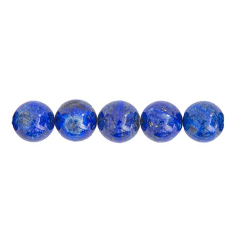 perle ronde lapis lazuli 8mm