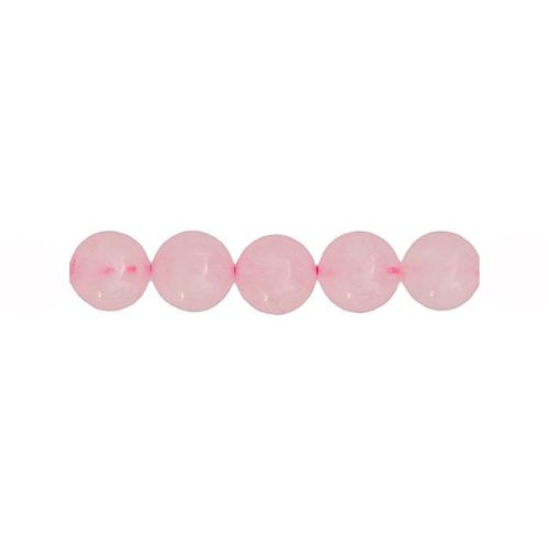 perles quartz rose 10mm