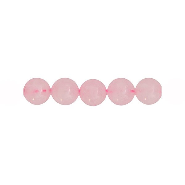 perles quartz rose 10mm