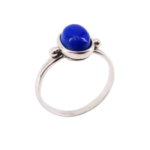 bague lapis-lazuli argent