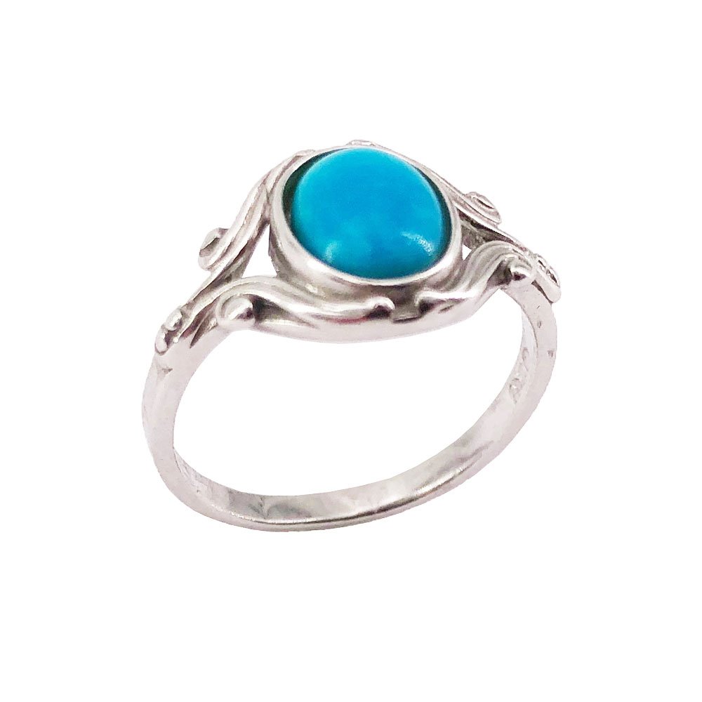 bague turquoise argent