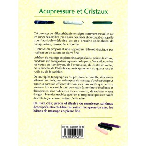 acupressure et cristaux