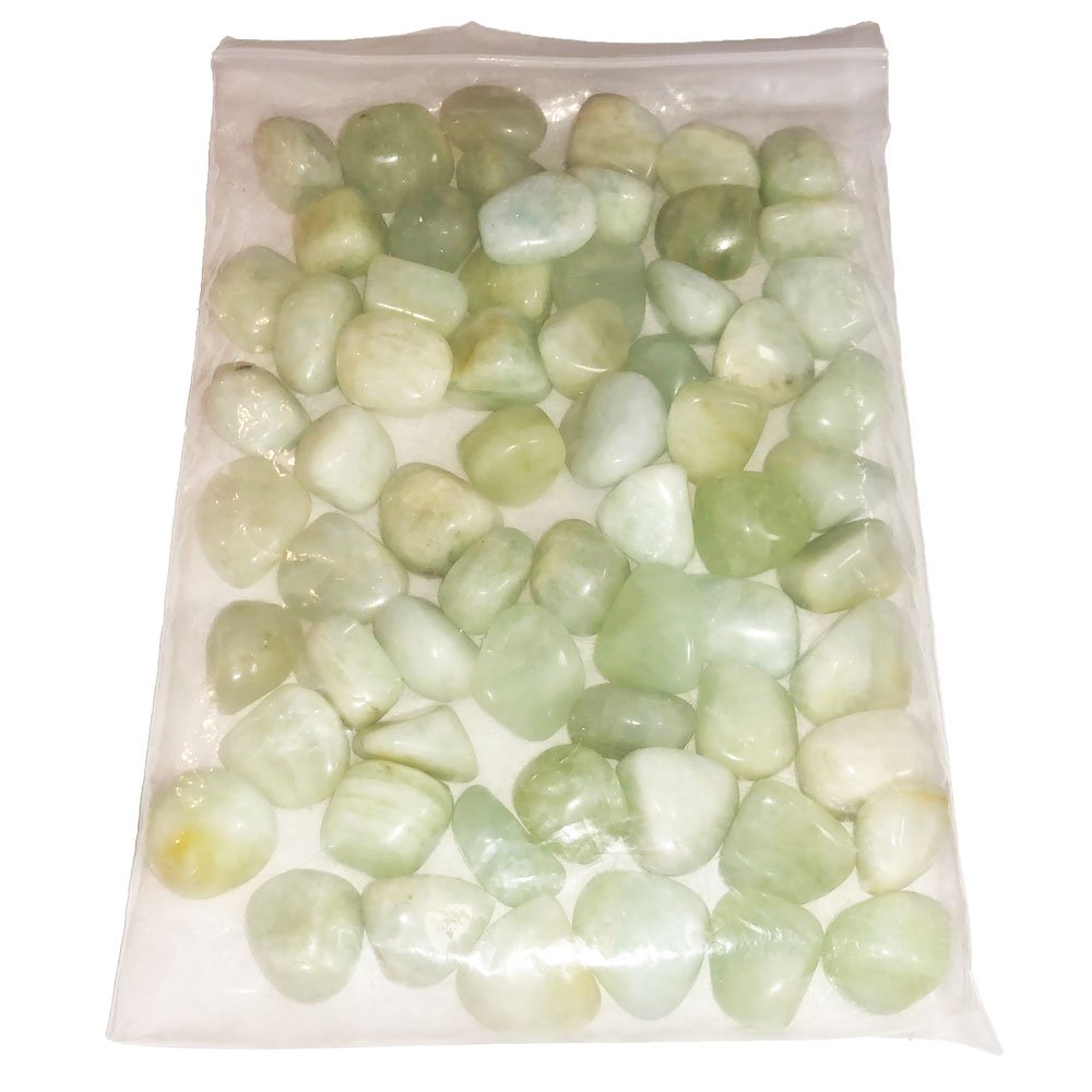 sachet pierres roulées aigue marine 1kg