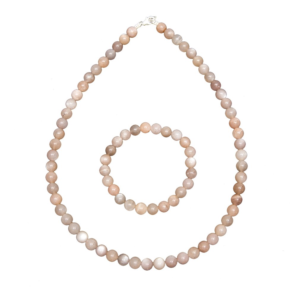 parure heliolite 8mm