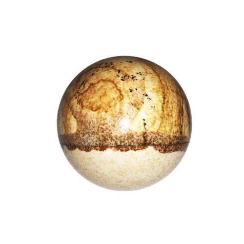 sphere jaspe paysage 40mm