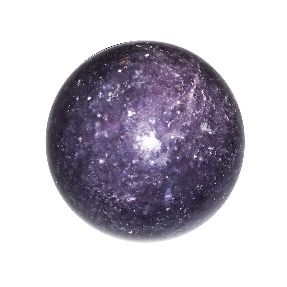 sphere lepidolite 60mm