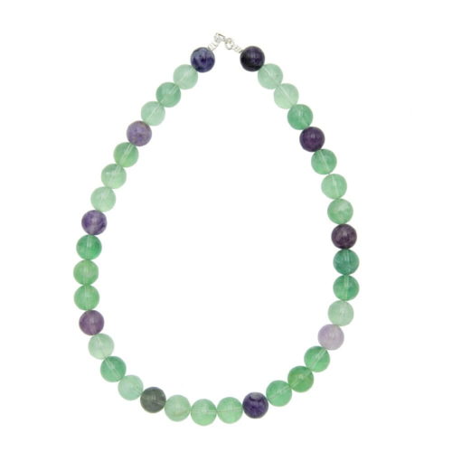 collier fluorine multicolore 12mm