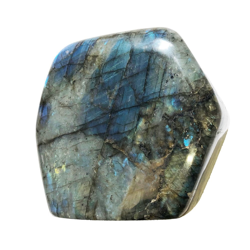 pierre brute labradorite