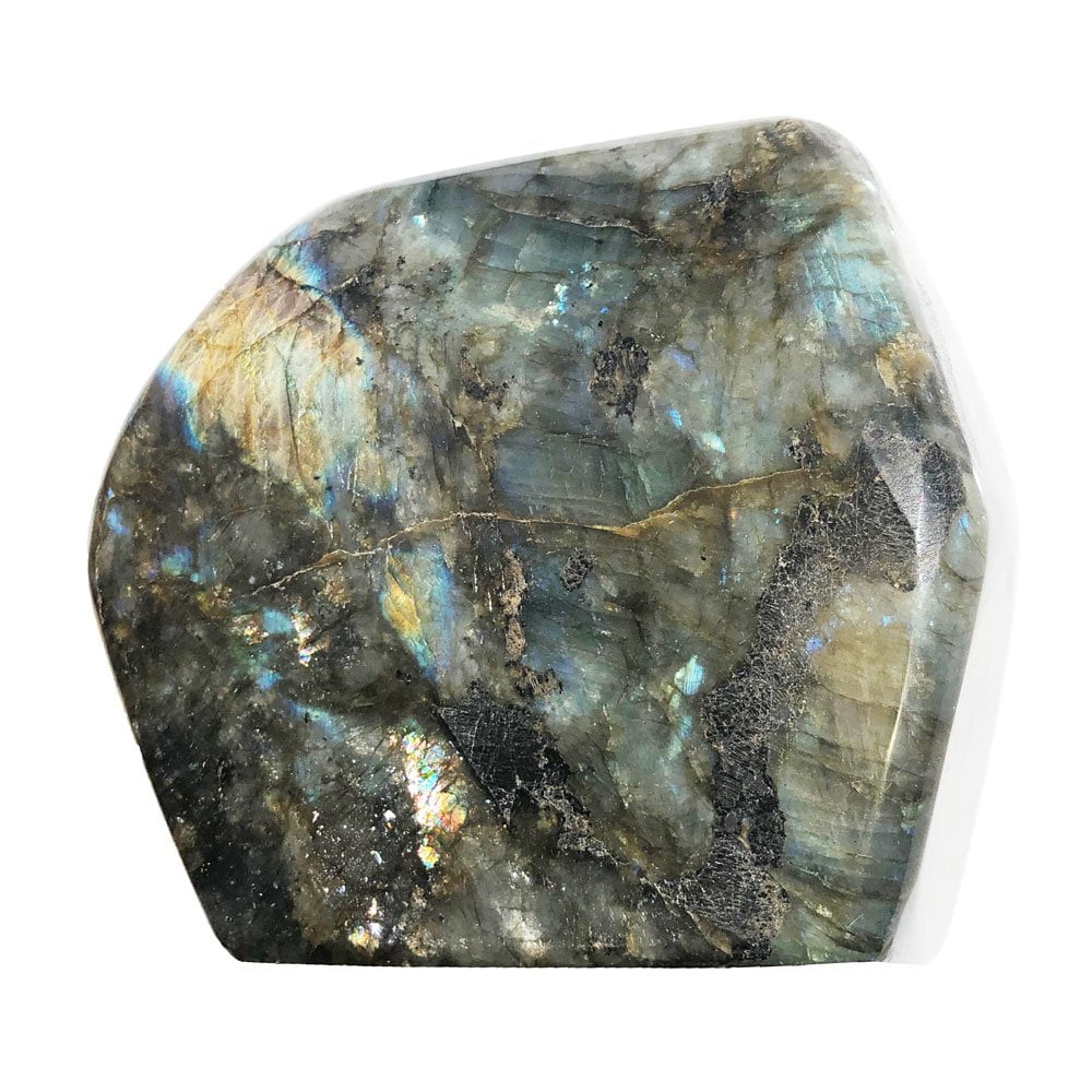 pierre brute labradorite