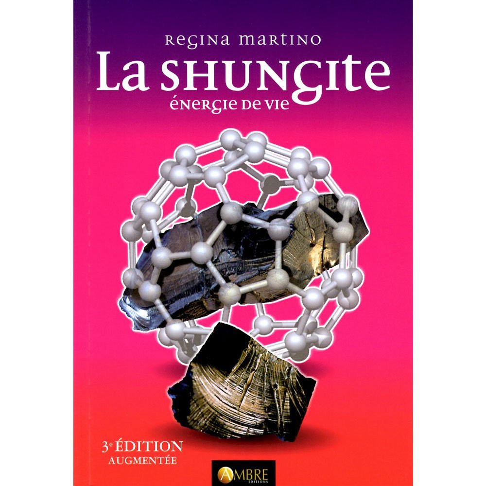 livre lithothérapie la shungite énergie de vie